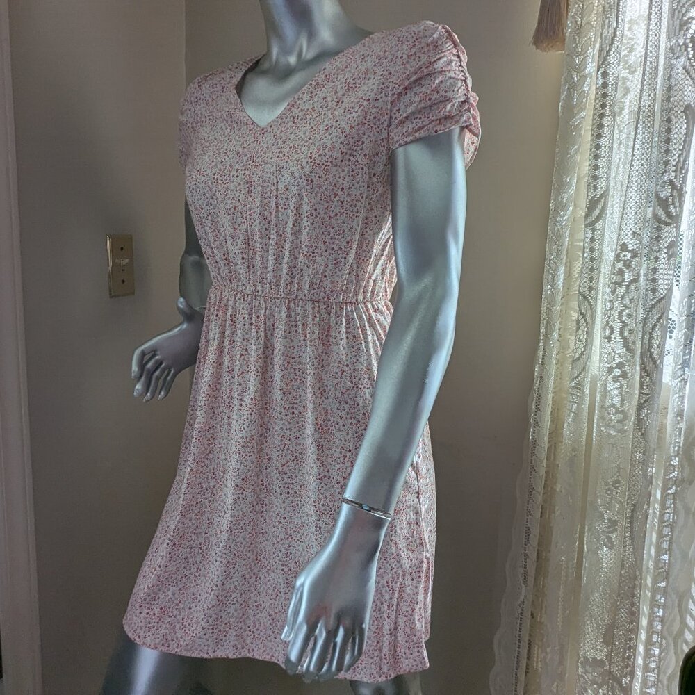 Banana Republic Small Puff Sleeve Cotton Dress*